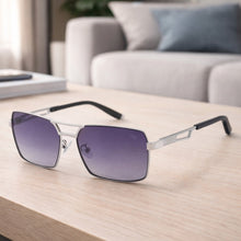 Cargar imagen en el visor de la galería, Gafas Polarizadas Adler UV400 – Protección Total, Visión Nítida y Sin Reflejos Ref. 847 Plateado