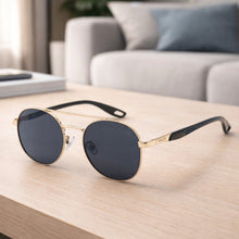 Cargar imagen en el visor de la galería, Gafas Polarizadas Adler UV400 – Protección Total, Visión Nítida y Sin Reflejos Ref. 848 Dorado