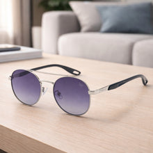 Cargar imagen en el visor de la galería, Gafas Polarizadas Adler UV400 – Protección Total, Visión Nítida y Sin Reflejos Ref. 848 Plateado