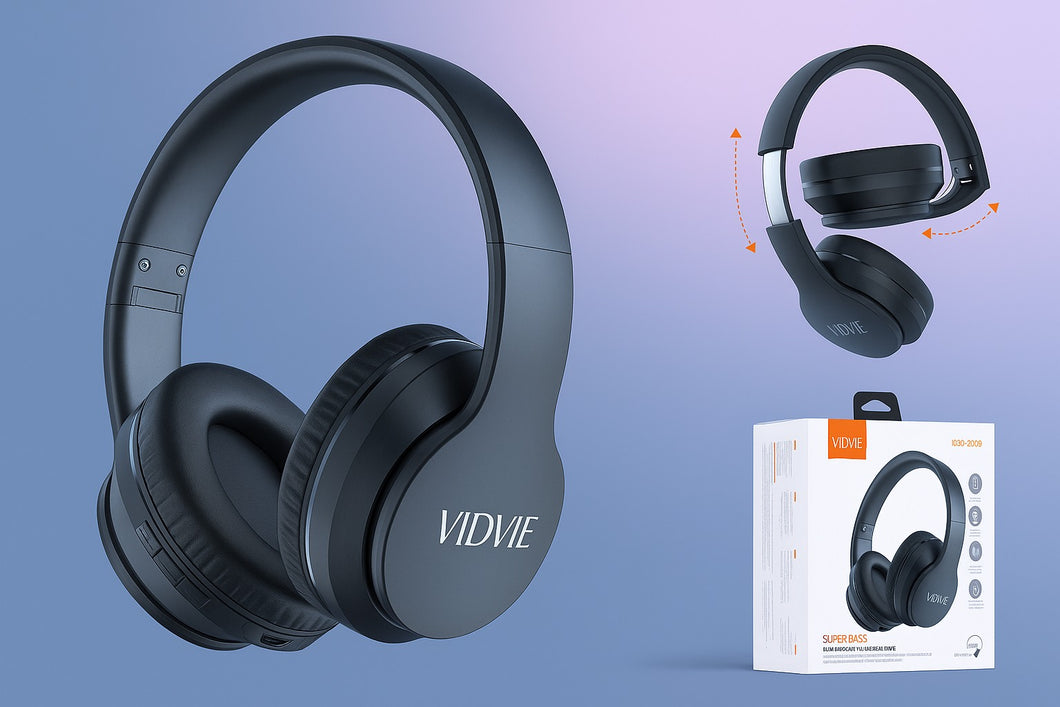 🎧 Diadema Bluetooth Vidvie BBH2109 – Potencia, elegancia y sonido sin límites