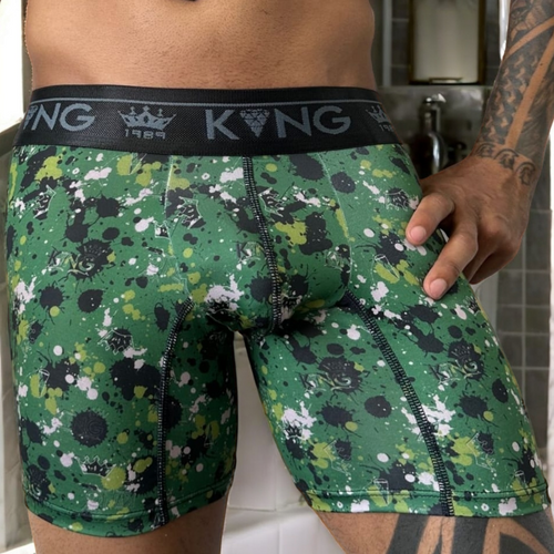 Bóxer Para Hombre en Seda Fría, disponible en 6 tallas
