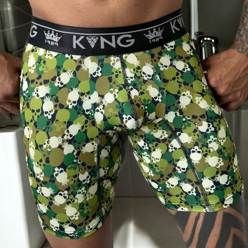Bóxer Para Hombre en Seda Fría, disponible en 6 tallas