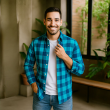 Cargar imagen en el visor de la galería, Camisa de Hombre Elegante y Moderna Manga Larga