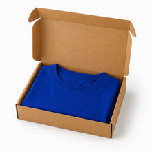 Cargar imagen en el visor de la galería, Camiseta Básica Hombre en Algodón Suave | Cómoda, Fresca y de Alta Calidad. Azul Rey
