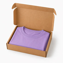 Cargar imagen en el visor de la galería, Camiseta Básica Hombre en Algodón Suave | Cómoda, Fresca y de Alta Calidad. Lila