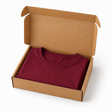Cargar imagen en el visor de la galería, Camiseta Básica Hombre en Algodón Suave | Cómoda, Fresca y de Alta Calidad. Vinotinto