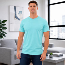 Cargar imagen en el visor de la galería, Camiseta Unicolor Premium en Poliéster Extrasuave – Ajuste Cómodo y Estilo Moderno. Verde Menta