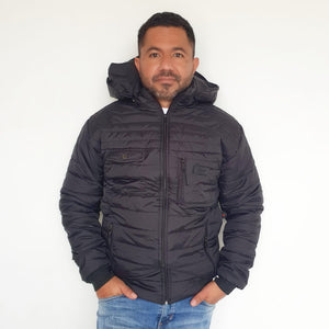 Chaqueta Para Hombre Negra Con Interior En Tela Ovejera