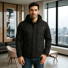 Cargar imagen en el visor de la galería, Chaqueta Impermeable para Hombre con Capucha Removible Orión