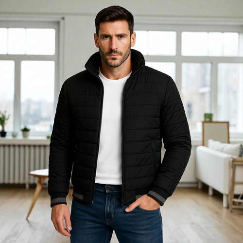 Chaqueta Impermeable para Hombre con Capucha Removible Oslo