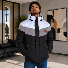 Cargar imagen en el visor de la galería, Chaqueta Combinada de Hombre en Super Nylon con Capucha Removible | Referencia Atlas