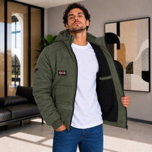 Cargar imagen en el visor de la galería, Chaqueta de Hombre en Super Nylon con Interior Ovejero y Capucha Removible | Referencia Orion Kap. Verde Militar