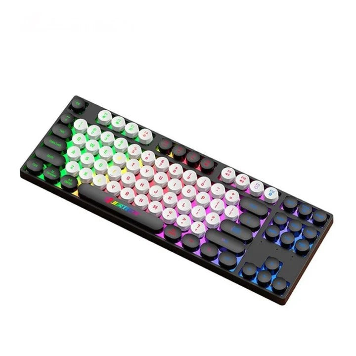 ⌨️ Teclado Gamer Jertech DK600A – Estilo, Luz y Precisión en Cada Partida