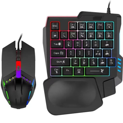 Combo Gamer Jertech GK2-01 – Precisión, estilo y control en cada partida
