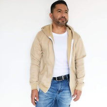 Cargar imagen en el visor de la galería, Buzo Chaqueta unisex con capucha y cremallera en algodón – Remate única unidad Talla S