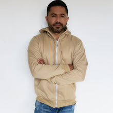 Cargar imagen en el visor de la galería, Buzo Chaqueta unisex con capucha y cremallera en algodón – Remate única unidad Talla S