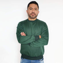 Cargar imagen en el visor de la galería, Buzo unisex cuello redondo en algodón – Remate única unidad Talla S