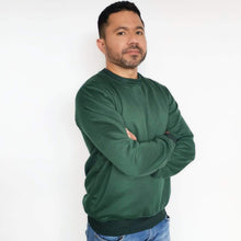 Cargar imagen en el visor de la galería, Buzo unisex cuello redondo en algodón – Remate única unidad Talla S