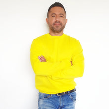 Cargar imagen en el visor de la galería, Buzo unisex cuello redondo en algodón – Remate única unidad Talla S