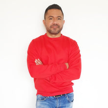 Cargar imagen en el visor de la galería, Buzo unisex cuello redondo en algodón – Remate única unidad Talla S