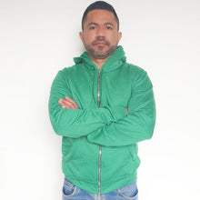 Cargar imagen en el visor de la galería, Buzo Chaqueta unisex con capucha y cremallera en algodón – Remate única unidad Talla S