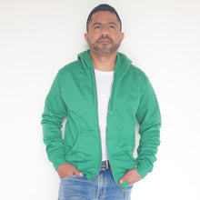 Cargar imagen en el visor de la galería, Buzo Chaqueta unisex con capucha y cremallera en algodón – Remate única unidad Talla S