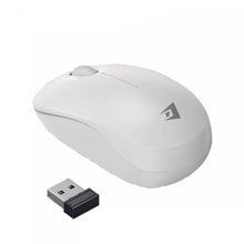 Cargar imagen en el visor de la galería, Mouse Inalambrico Jertech JR5 2400 DPI Con Receptor USB Funciona Con Pila AA Blanco
