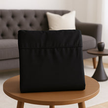 Cargar imagen en el visor de la galería, 🔥 Juego de Sábanas Tipo Hotel Premium en Microfibra Satinada Negro 🔥