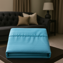 Cargar imagen en el visor de la galería, 🔥 Juego de Sábanas Tipo Hotel Premium en Microfibra Satinada Turquesa 🔥