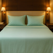 Cargar imagen en el visor de la galería, 🔥 Juego de Sábanas Tipo Hotel Premium en Microfibra Satinada Verde Menta 🔥