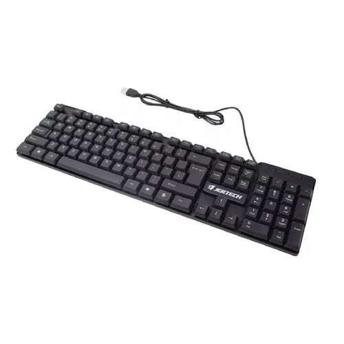 Teclado Jertech K329-R – Simplicidad, resistencia y productividad al mejor precio