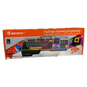 Teclado Gamer Jertech K911 – Resistencia, estilo y precisión para tus partidas