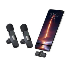 Cargar imagen en el visor de la galería, 🎙️ Micrófono Doble Inalámbrico K9 – Sonido profesional para dos voces, sin cables y sin límites