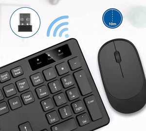 Combo Inalámbrico Jertech KM400 – Durabilidad, comodidad y estilo para tu escritorio