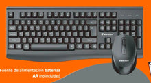 Cargar imagen en el visor de la galería, Combo Teclado + Mouse Inalámbrico KM500 – Comodidad, estilo y productividad sin cables