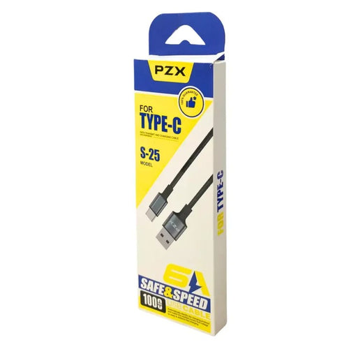 🔌 Cable de Carga Type-C PZX S-25 – Potencia, resistencia y estilo en cada carga
