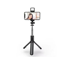Cargar imagen en el visor de la galería, 🤳 Trípode 3 en 1 S03-S – Selfies perfectas, luz ideal y control total en un solo dispositivo