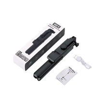 Cargar imagen en el visor de la galería, 🤳 Trípode 3 en 1 S03-S – Selfies perfectas, luz ideal y control total en un solo dispositivo