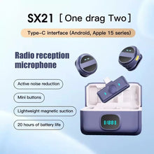 Cargar imagen en el visor de la galería, 🎤 Micrófono de Solapa SX21 – Audio profesional y compatibilidad total con iPhone