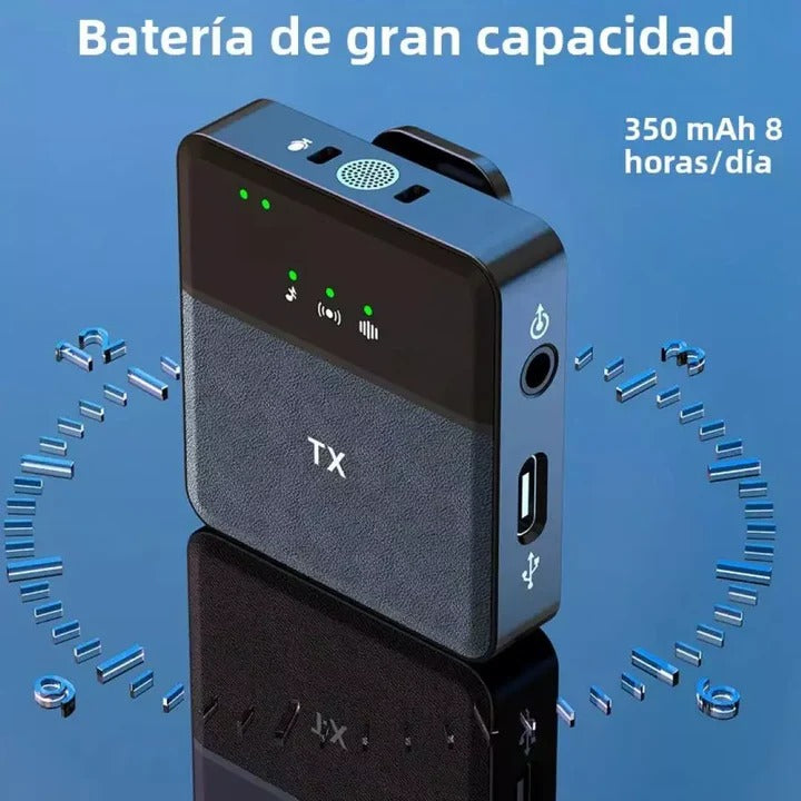 🎙️ Micrófono SX31 – Sonido profesional, sin cables y con potencia mejorada