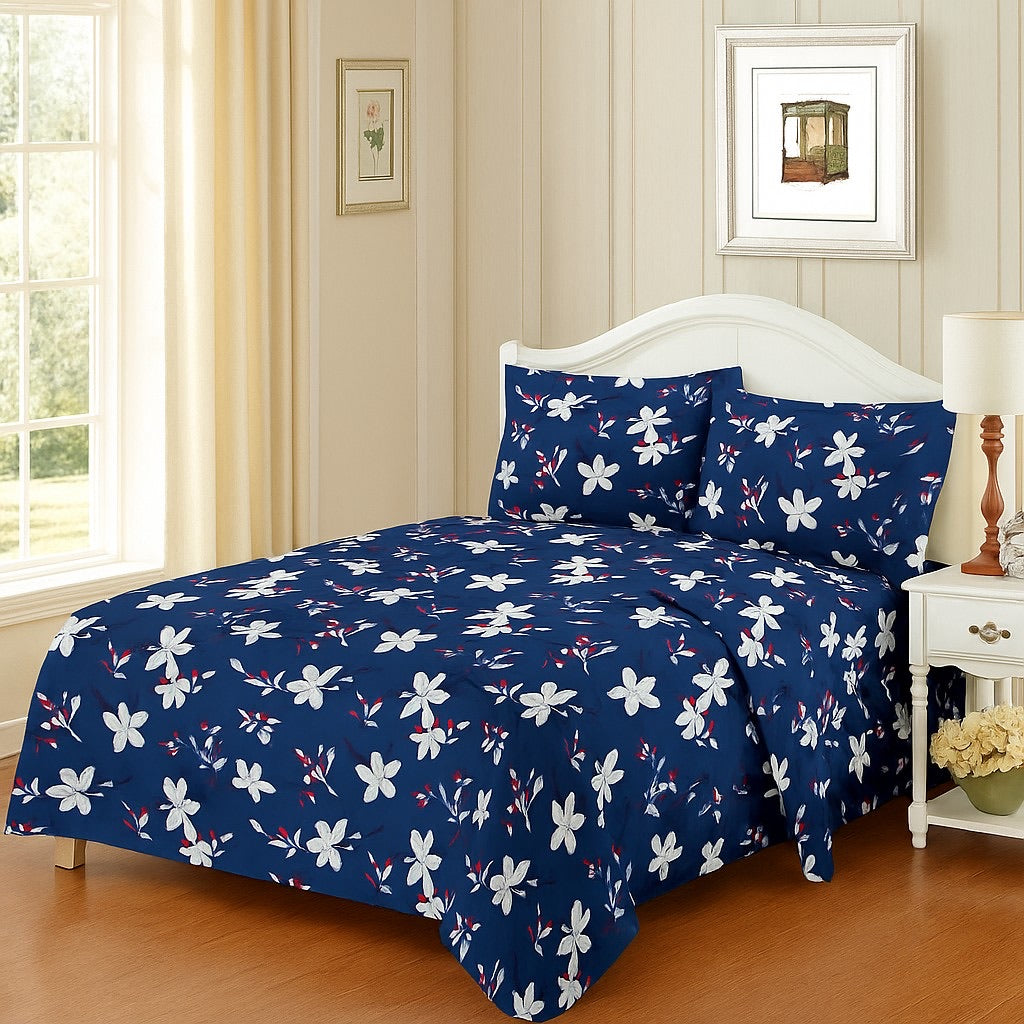 ✨ Juego de Sábanas con Diseño en Microfibra ✨