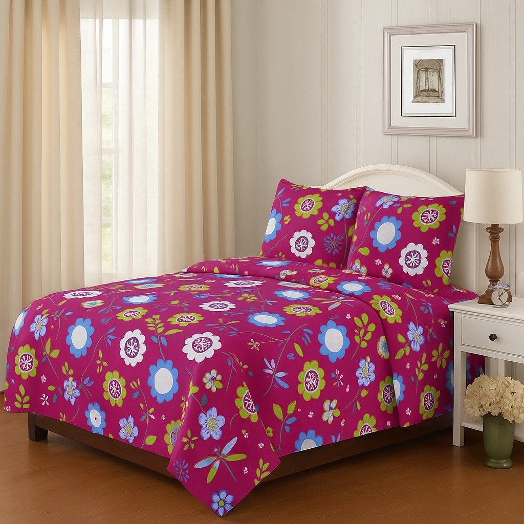 ✨ Juego de Sábanas con Diseño en Microfibra ✨