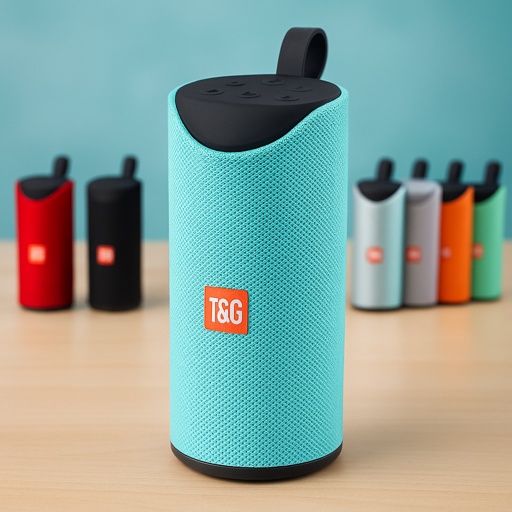 🔊 Parlante Bluetooth T&G TG-113 – Potencia, Diseño y Conectividad Tipo C