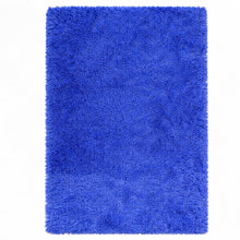 Cargar imagen en el visor de la galería, Tapete de Pelo Largo Premium – Suave y Elegante para Sala o Habitación Azul Rey
