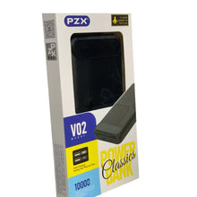 Cargar imagen en el visor de la galería, 🔋 Power Bank PZX V02 – Potencia inteligente y diseño elegante para tu día a día