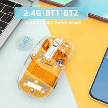 Cargar imagen en el visor de la galería, 🖱️ Mouse Inalámbrico Jertech WB120 – Estilo, Rendimiento y Conectividad Dual